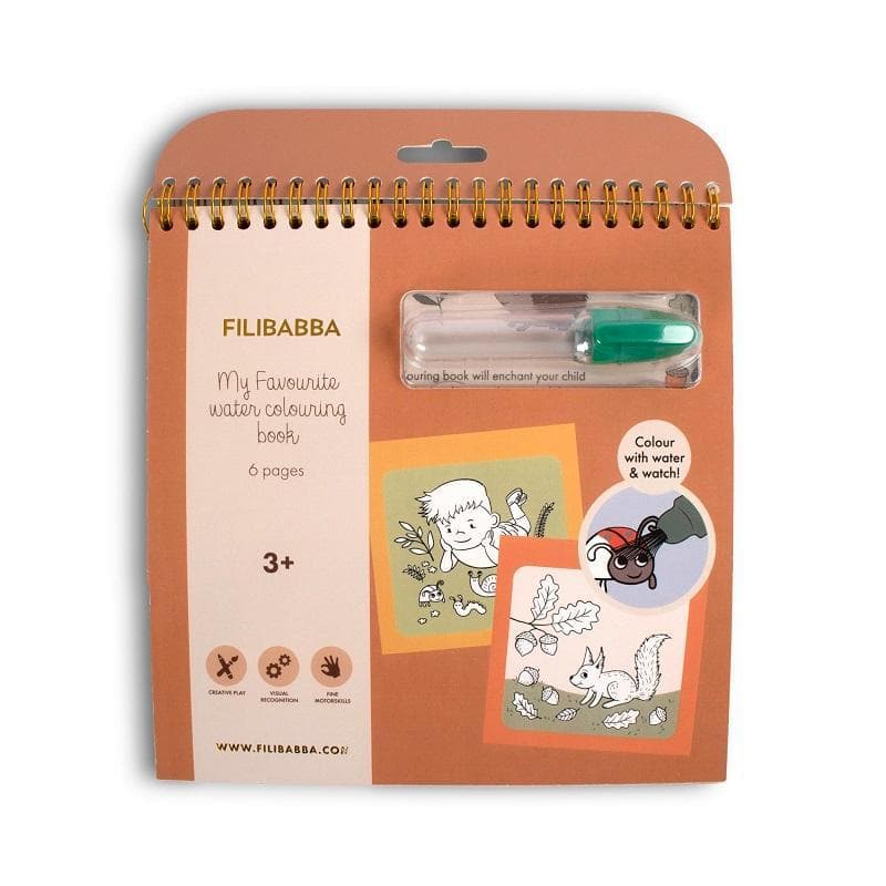 FILIBABBA My Favourite Watercolour Book - In the Forest