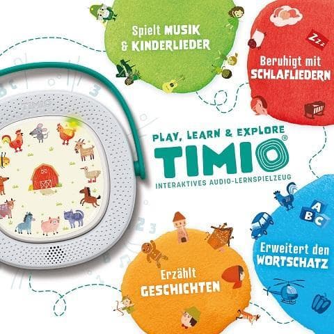 TIMIO Starter Kit with Player and 5 Discs