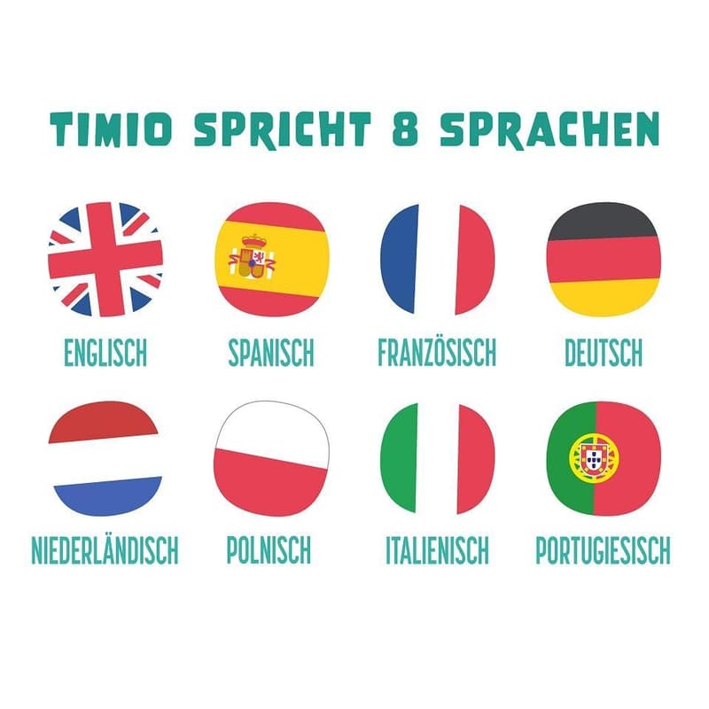 TIMIO Starter Kit with Player and 5 Discs