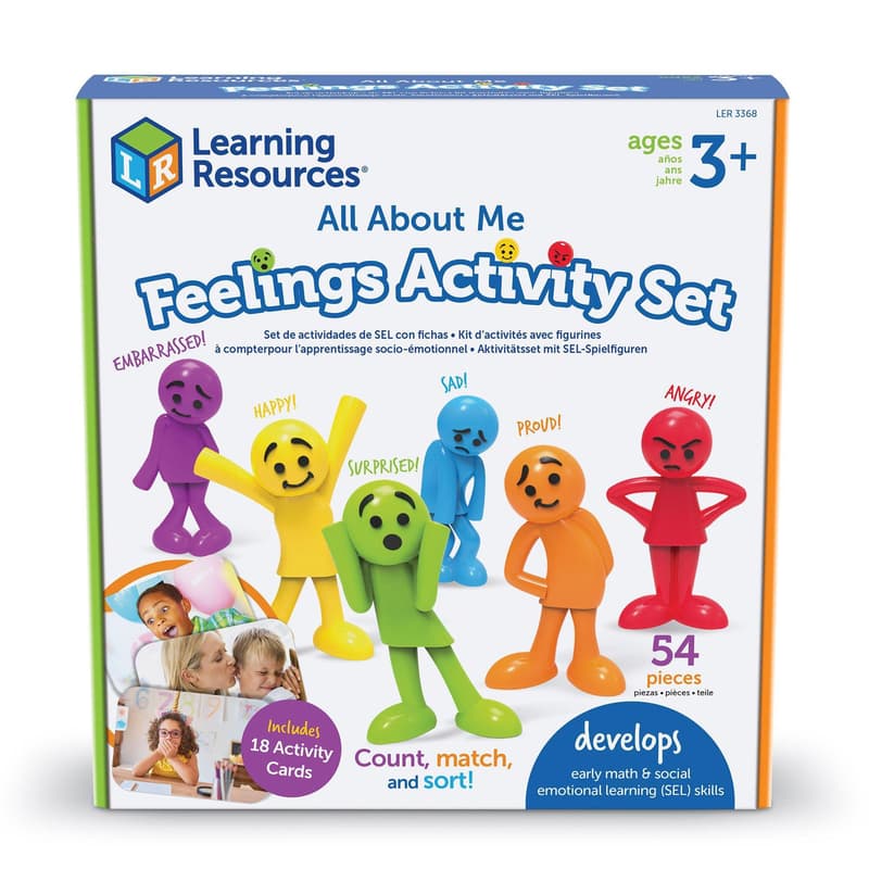 Learning Resources Gefühle und Körpersprache lernen - Aktivitätsset mit SEL-Spielfiguren