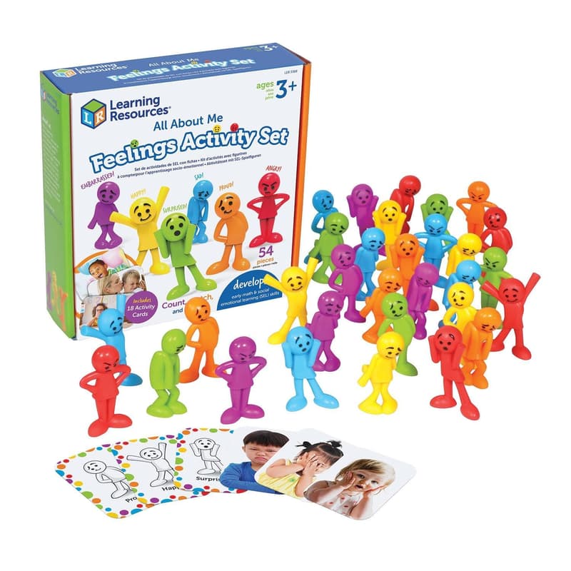 Learning Resources Gefühle und Körpersprache lernen - Aktivitätsset mit SEL-Spielfiguren