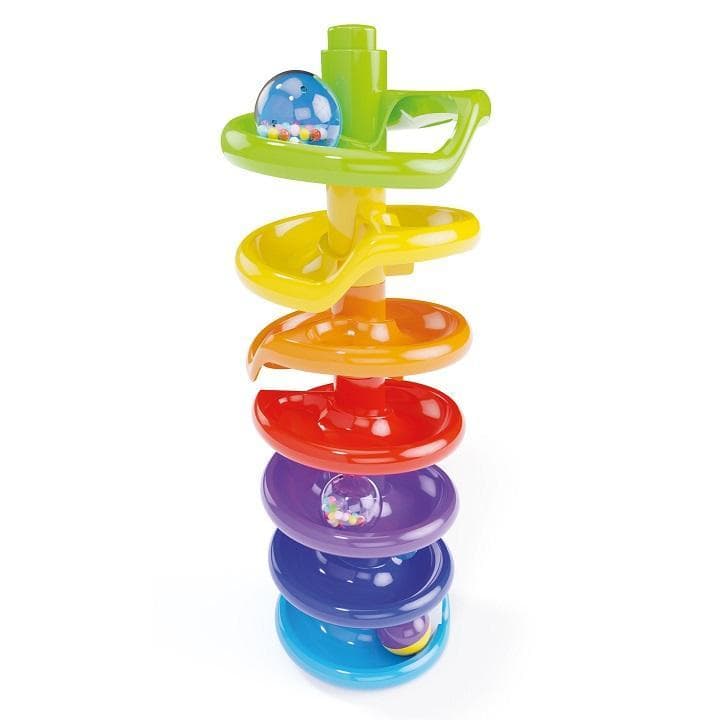 Quercetti Ball Tower with Rattle Balls