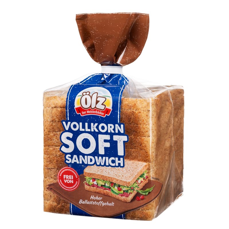 Ölz Vollkorn Soft Sandwich geschnitten