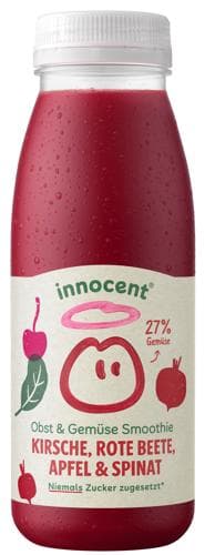 Innocent - Cherry, Beetroot, Apple & Spinach Smoothie (Single-use Deposit)