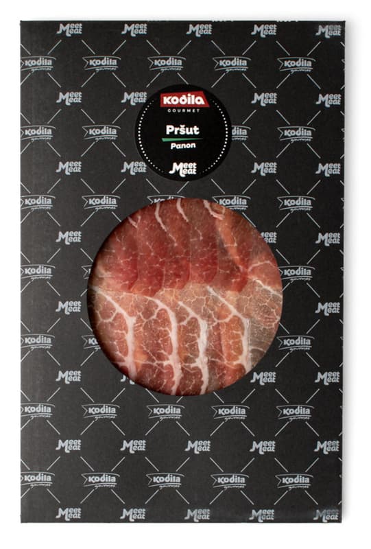 Kodila Gourmet Pannonischer Prosciutto geschnitten