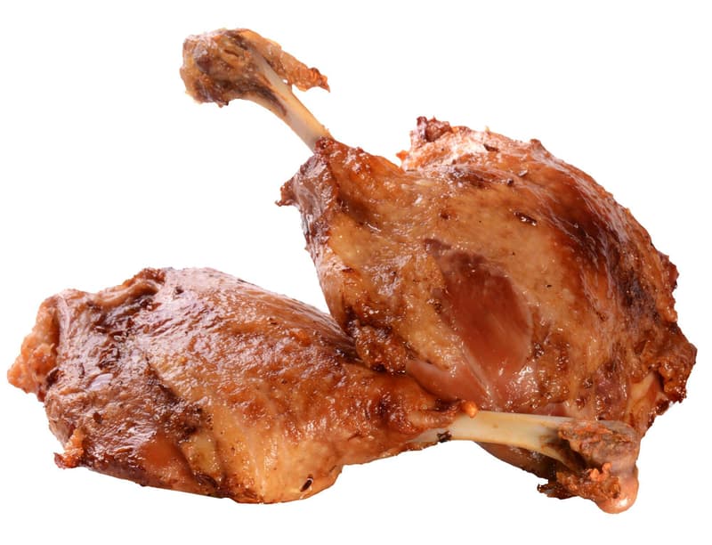 Enten Keulen sous vide - vorgegart