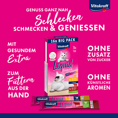 Vitakraft Liquid Snack Multipack Huhn+Rind 16x15g