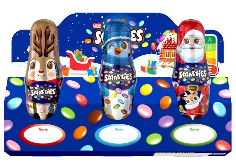 Smarties Mini-Weihnachtsfiguren