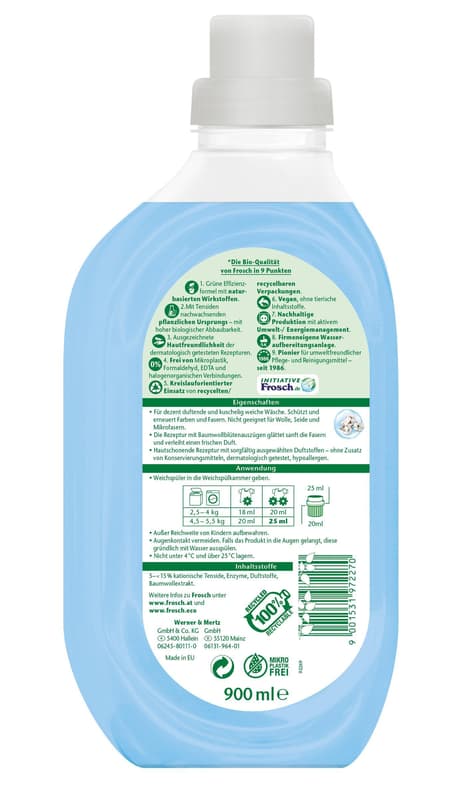 Frosch Sensitive Fabric Softener Cotton Blossom