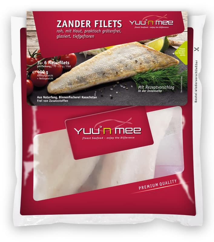 Yuu'n Mee Zander Filets (tiefgekühlt)