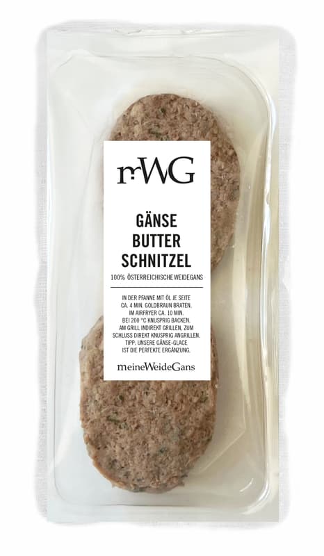 meineWeideGans Gänse Butterschnitzel