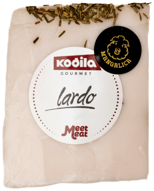 Kodila Gourmet Mangalitza Lardo mit Rosmarin