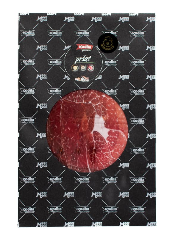 Kodila Gourmet Mangalitza Prosciutto geschnitten