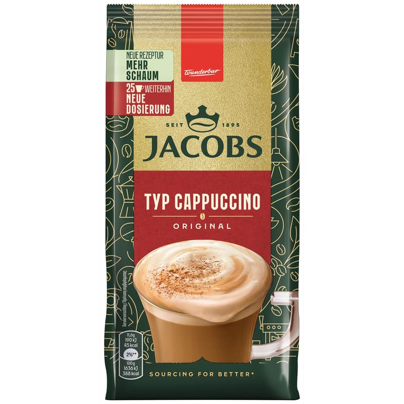 Jacobs Mixes Type Cappuccino