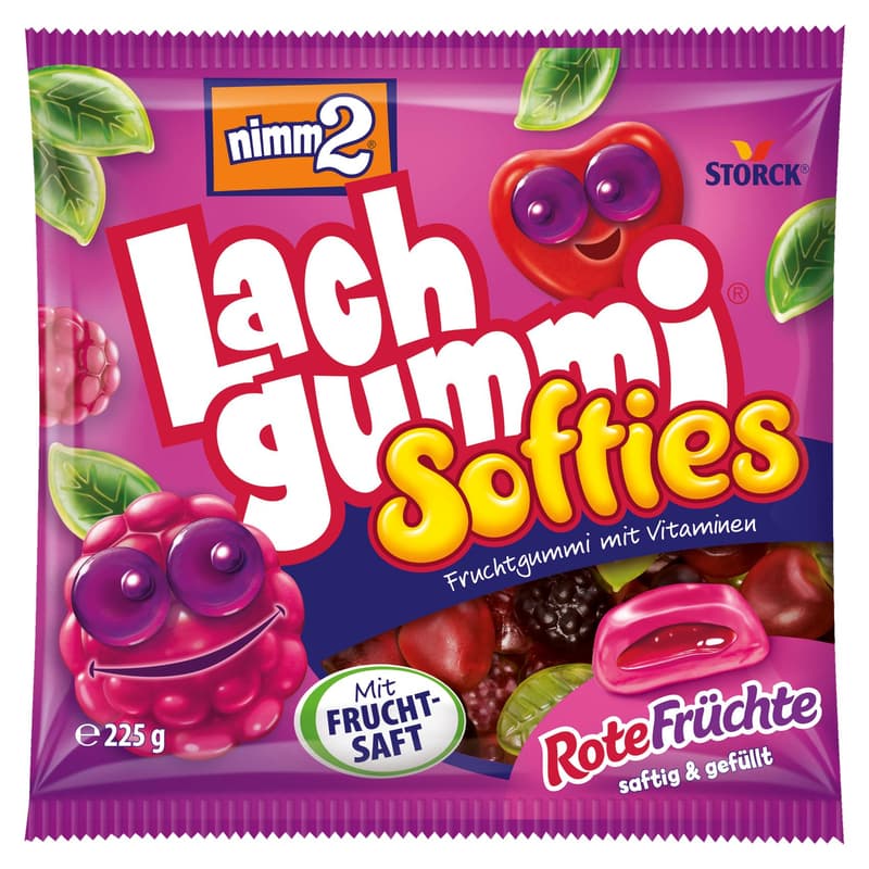 nimm2 Smile Gum Softies Red Fruits
