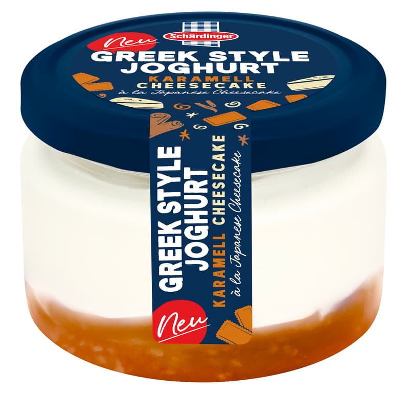 Schärdinger Greek Style Karamell Cheesecake