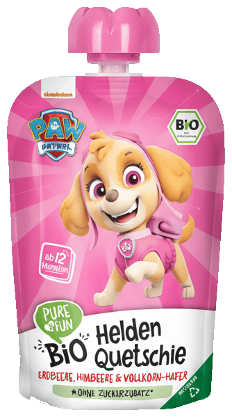 PURE & FUN BIO Paw Patrol Heroes Fruit Pouch Skye