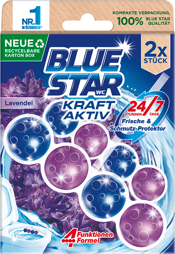 Blue Star Kraft Active Lavender Freshness 2x50 g