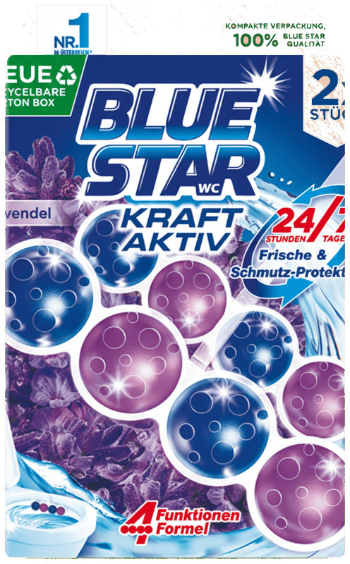 Blue Star Kraft Active Lavender Freshness 2x50 g