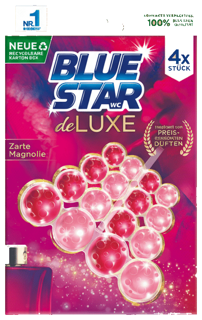 Blue Star DeLuxe Gentle Magnolia 4x50 g