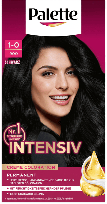 Palette Intensive Black Cream Coloration