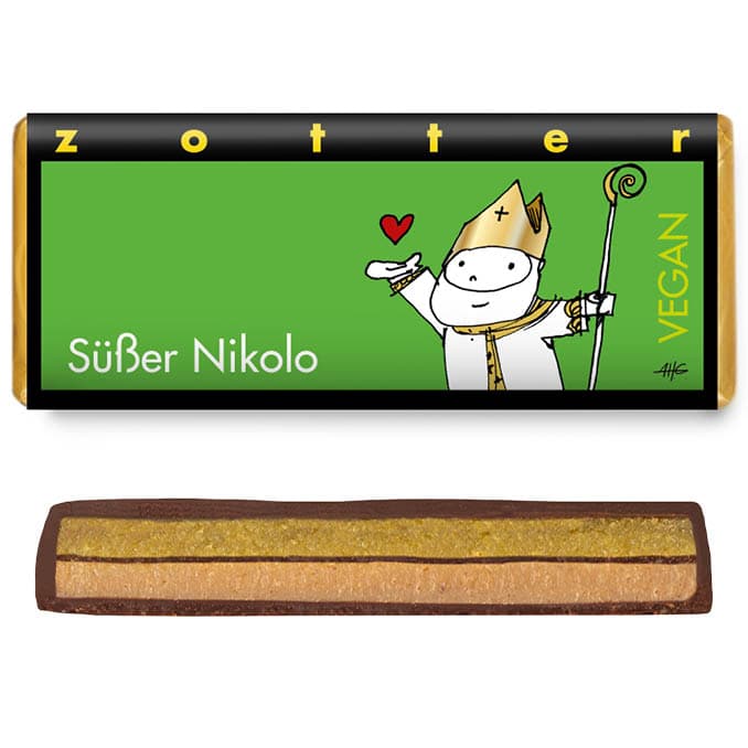 Zotter BIO Süßer Nikolo vegan handgeschöpft