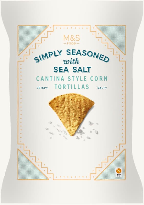 Marks & Spencer Cantina Style Corn Tortillas