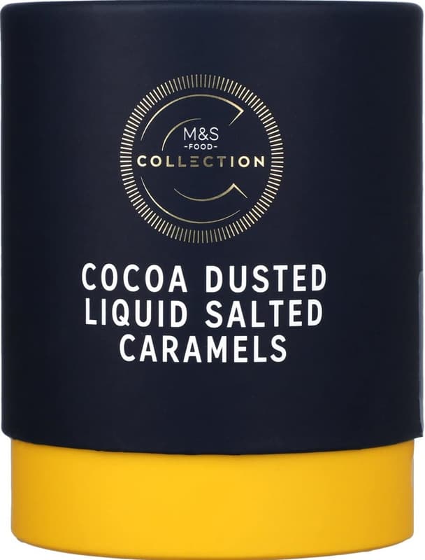 Marks & Spencer Collection Cocoa Dusted Liquid Salted Caramels