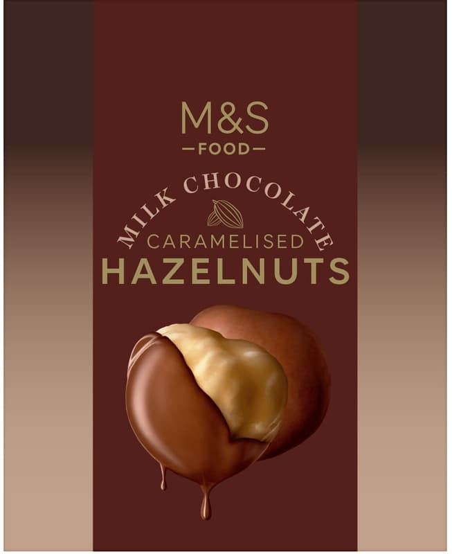Marks & Spencer Milk Chocolate Caramelised Hazelnuts