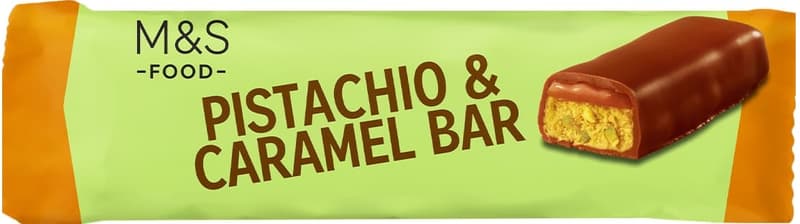 Marks & Spencer Pistachio & Caramel Bar