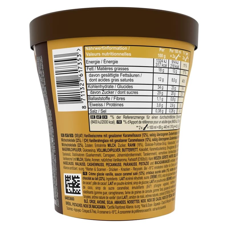 Magnum Becher Double Salted Caramel