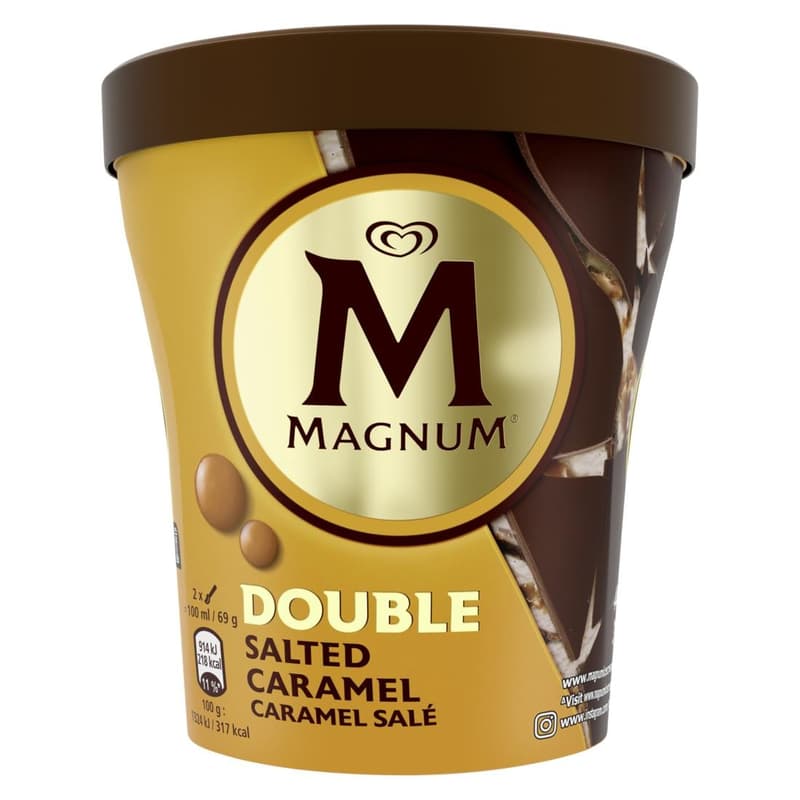Magnum Becher Double Salted Caramel