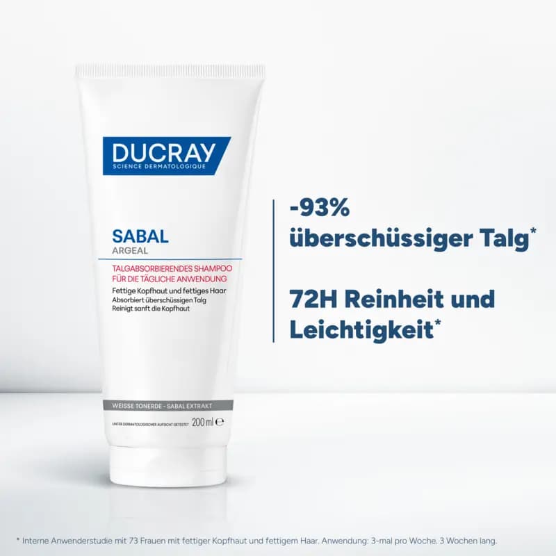 Ducray Sabal Argeal talgabsorbierendes Shampoo