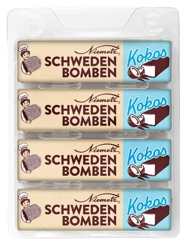 Niemetz Schwedenbomben Kokos Stangerl