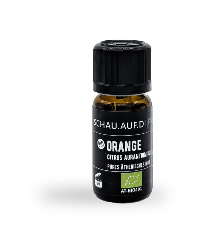 Schau auf di BIO organic orange essential oil
