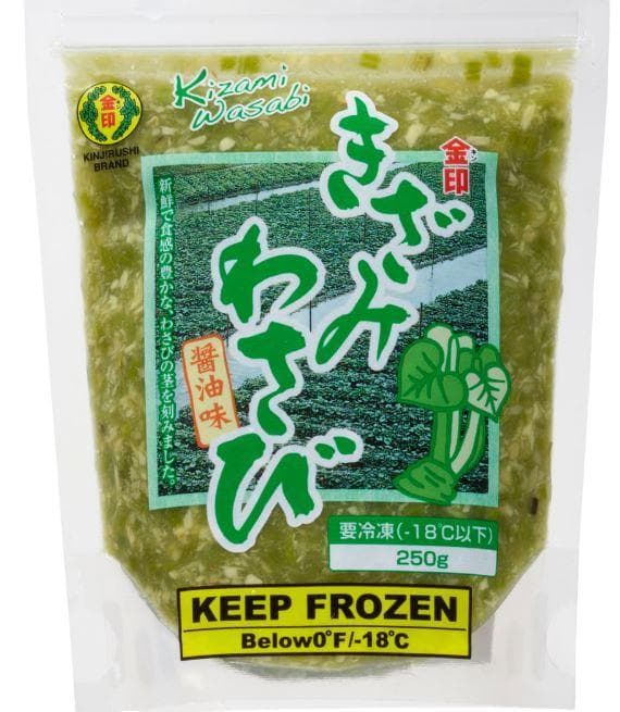 Kinjirushi Kizami Echter Wasabi geschnitten (gefroren)