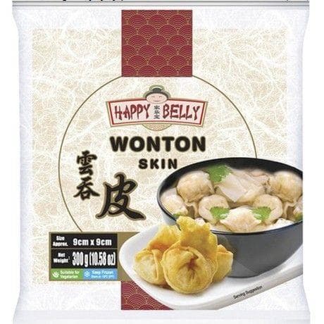 Happy Belly Wonton Teig (gefroren)