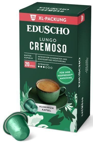 Eduscho Lungo Cremoso 20er Kapseln