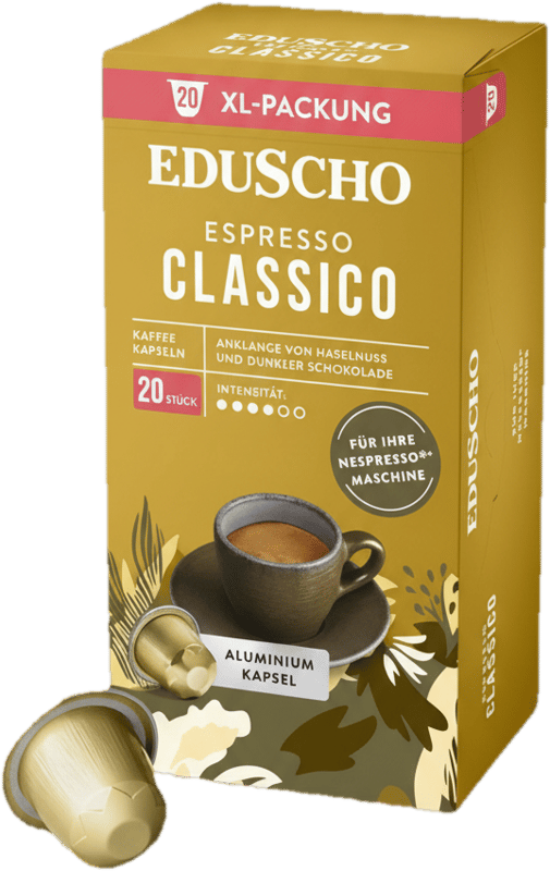 Eduscho Espresso Classico 20er Kapseln