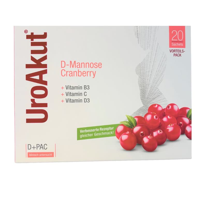 BIOGELAT UroAkut D-Mannose plus Cranberry Granulat  