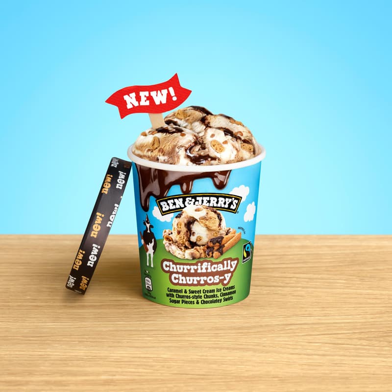 Ben & Jerry's Churrifically Churros-y