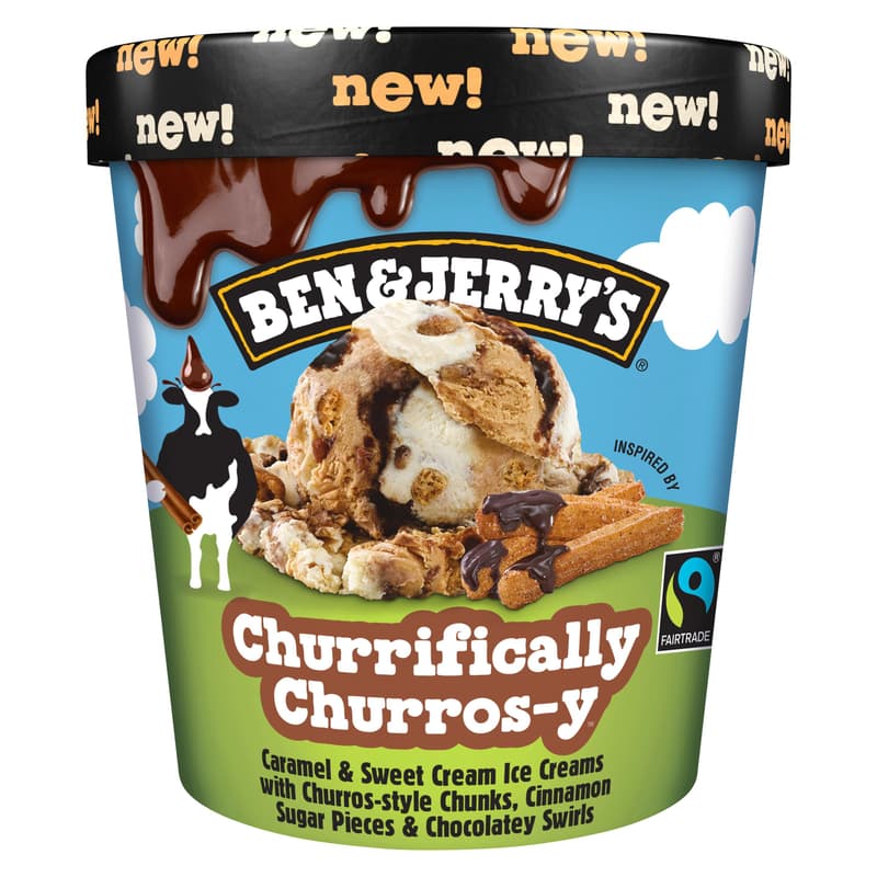 Ben & Jerry's Churrifically Churros-y