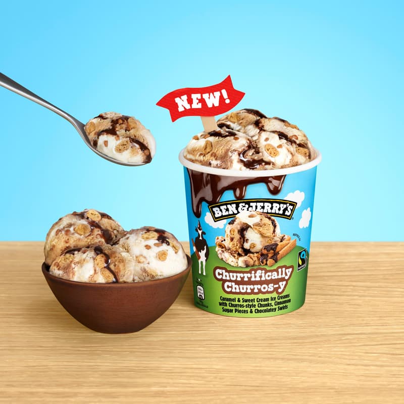 Ben & Jerry's Churrifically Churros-y