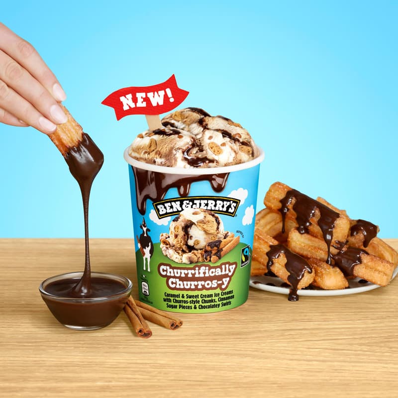 Ben & Jerry's Churrifically Churros-y
