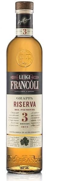 LUIGI FRANCOLI Riserva del Piemonte 3Y Grappa
