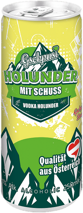 Gschpusi Holunder mit Schuss (EinwegPFAND)