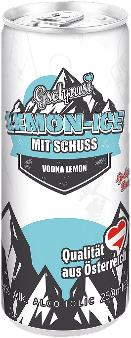 Gschpusi Lemon Ice mit Schuss (EinwegPFAND)