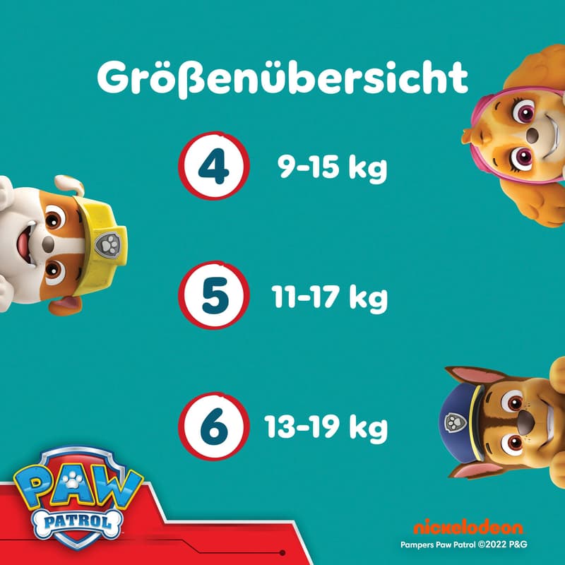 Pampers Baby Dry Pants Gr. 5 Junior 11-17kg Single Pack Paw Patrol 21 St