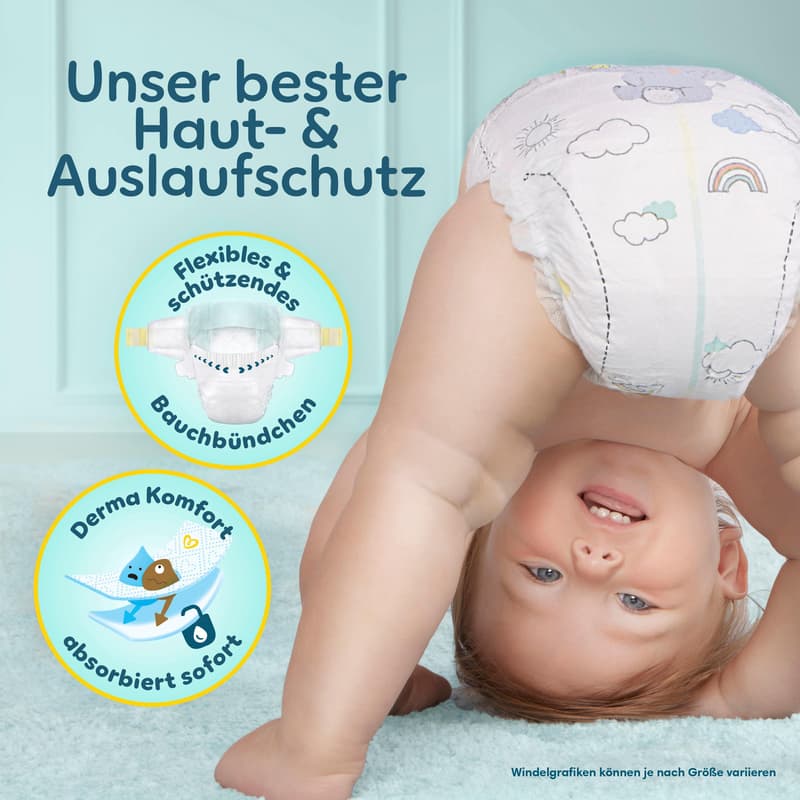 Pampers Premium Protection Windeln Gr. 4 Maxi 9-14kg Single Pack 25 St