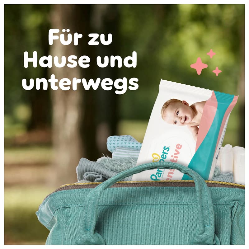 Pampers Sensitive Wipes 3x240 pcs